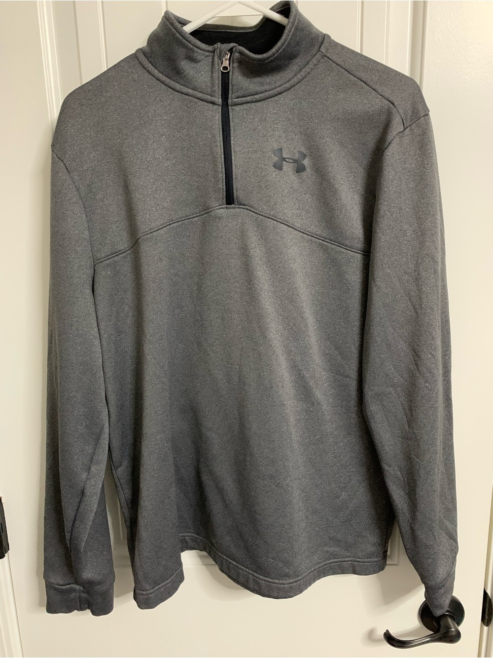 Under Armour Men's Dark Gray Quarter-Zip Pullover